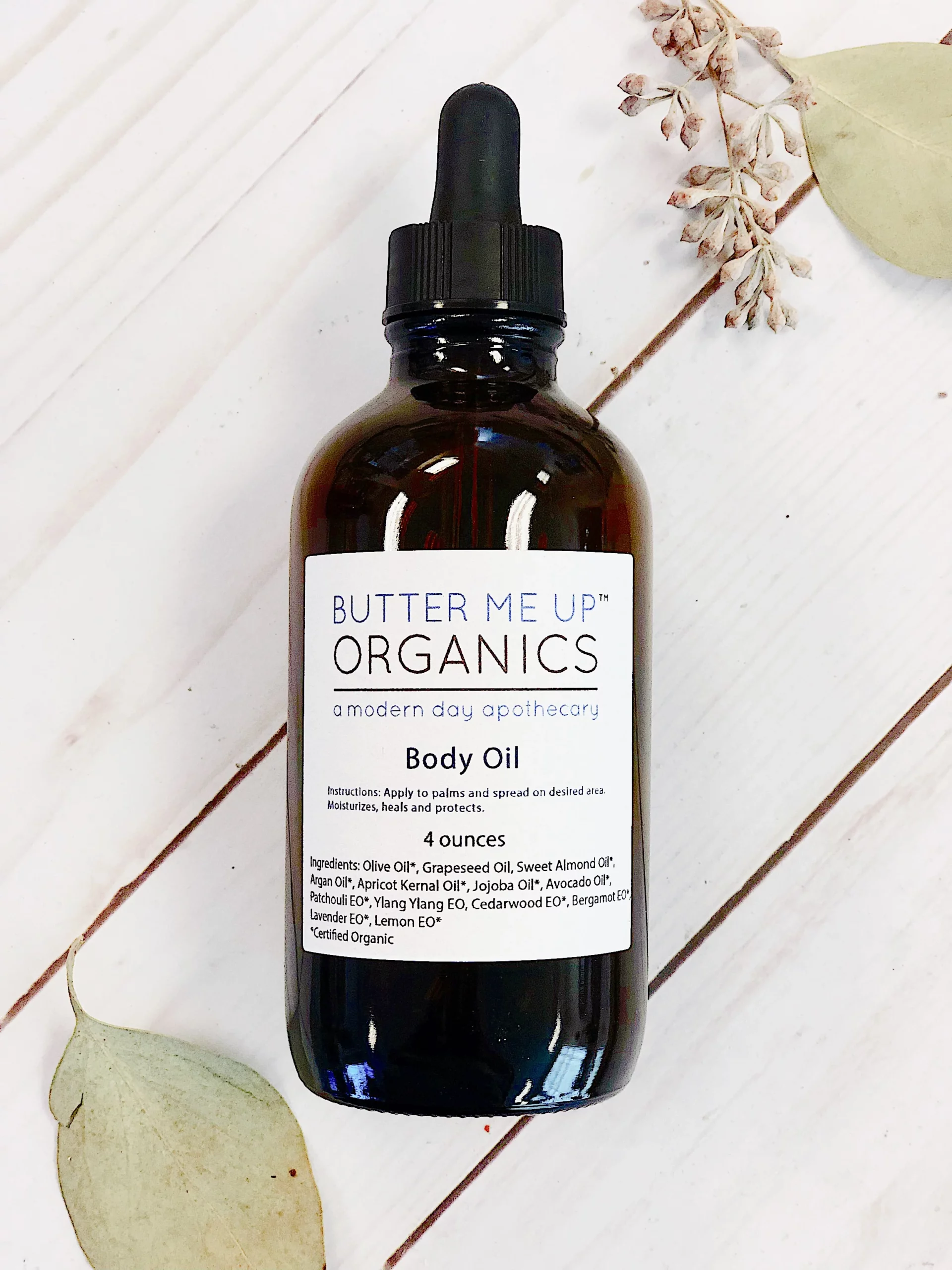 Butter Me Up Organic Body Oil