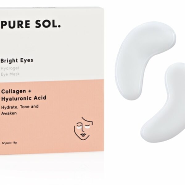 Pure Sol - Bright Eyes Collagen Hydrogel Eye Mask